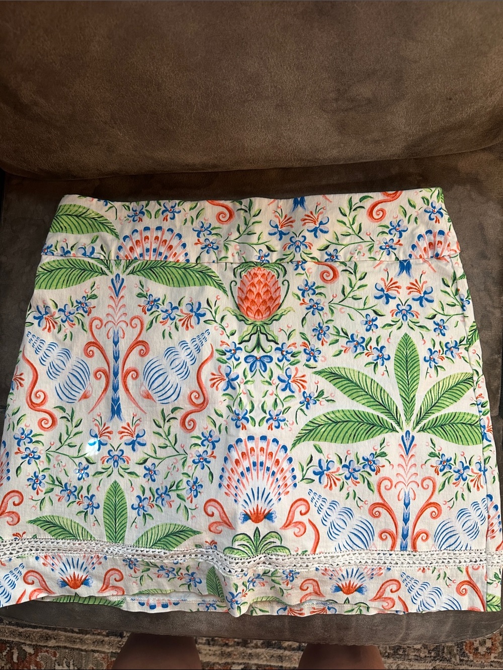Crown & Ivt floral mini skort